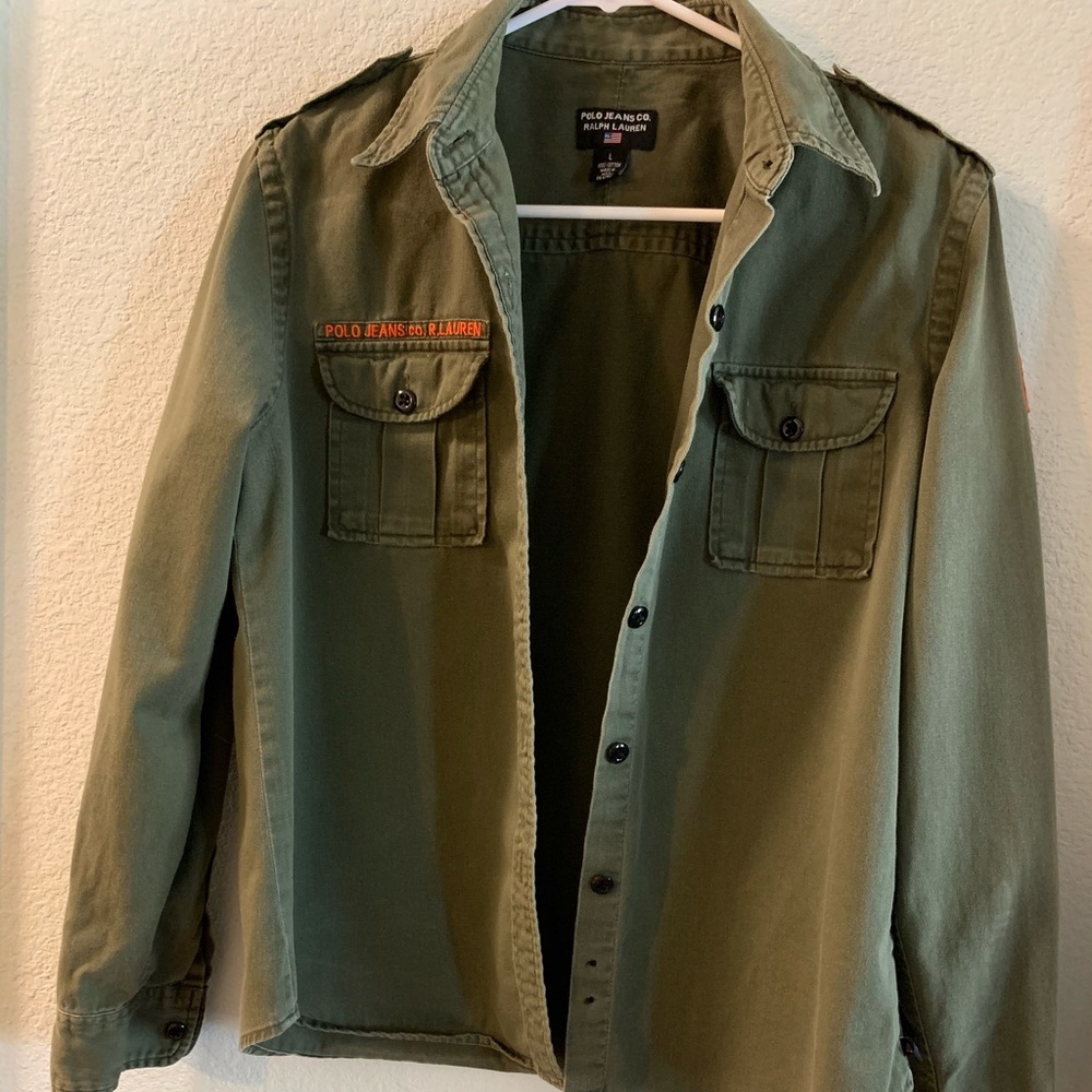 Polo button up shirt